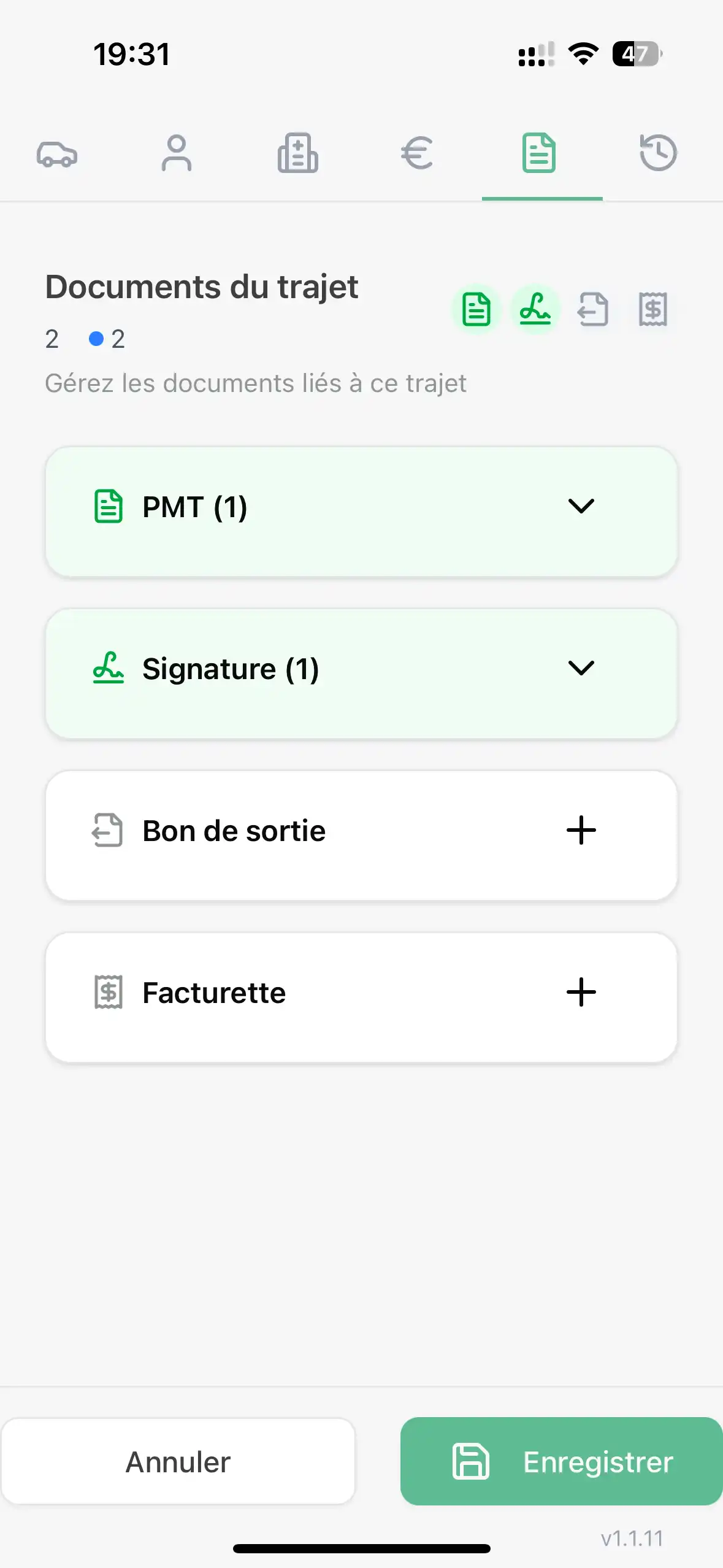 Gestion des documents